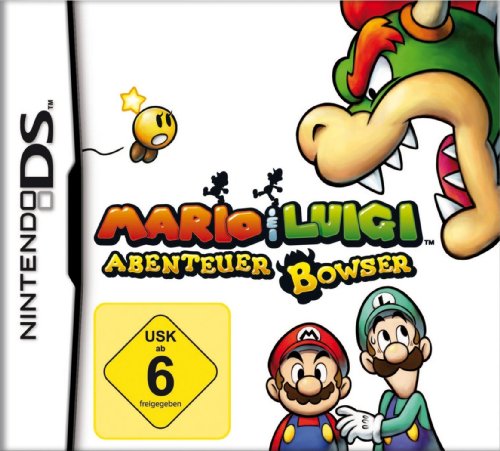 Mario Luigi Abenteuer Bowser Nintendo DS Cover