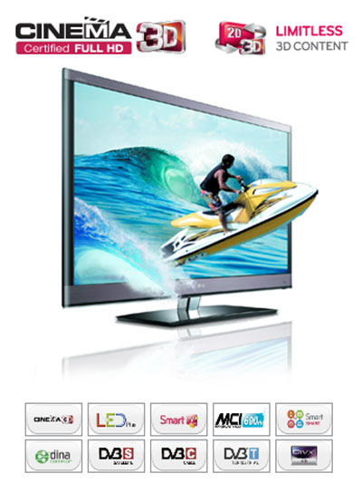 LG 47LW570S 3D-TV