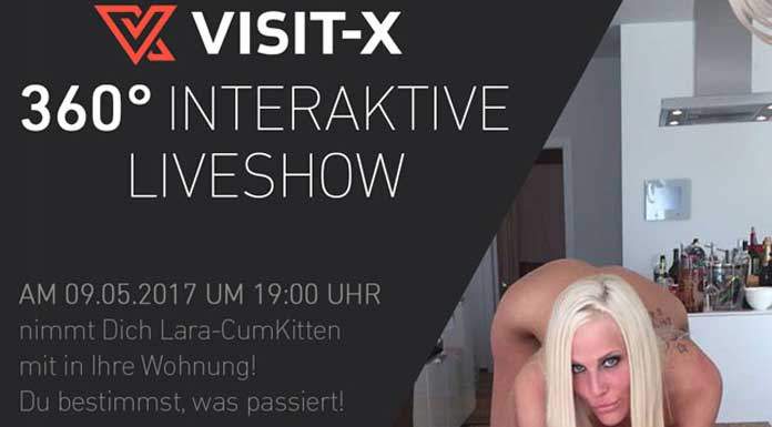 Visit-X präsentiert Lara-CumKitten live in Ultra-HD und interaktiv