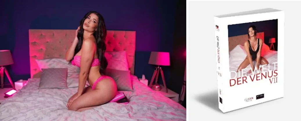 Micaela Schäfer als Covergirl der siebten Ausgabe von Die Welt der Venus – präsentiert von Cute and Dangerous XXX auf der VENUS 2025.