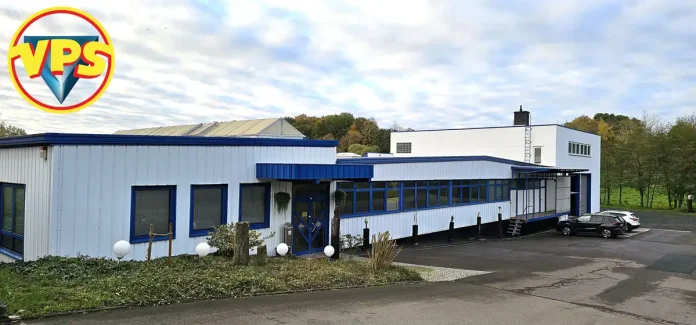 Außenansicht des Firmengebäudes von VPS Film in Herschweiler-Pettersheim.