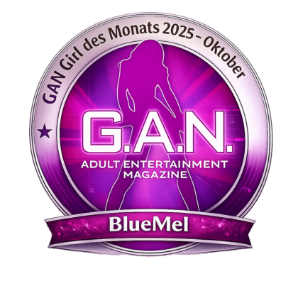 BlueMel: GAN Girl des Monats (Oktober 2025) BlueMel ist das GAN Girl des Monats im Oktober 2025.
