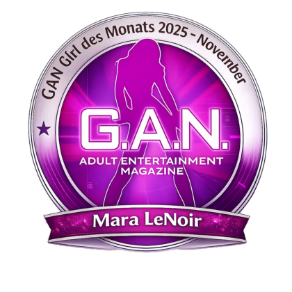 Mara LeNoir: GAN Girl des Monats (November 2025) Mara LeNoir ist das GAN Girl des Monats im November 2025.