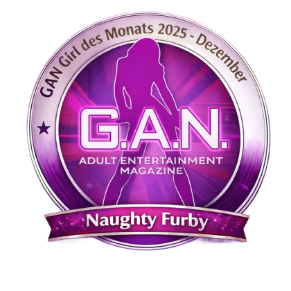 Naughty Furby: GAN Girl des Monats (Dezember 2025) Naughty Furby ist das GAN Girl des Monats im Dezember 2025.