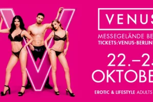 VENUS Berlin 2026 mit drei Models und Messetermin vom 22. bis 25. Oktober