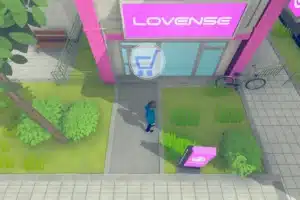 Lovense Store in der Spielwelt des 18+ Open-World-Games Snapshot