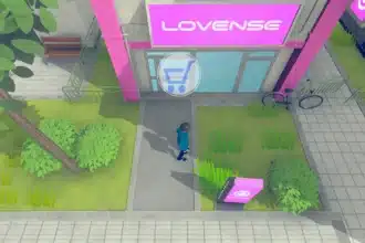 Lovense Store in der Spielwelt des 18+ Open-World-Games Snapshot