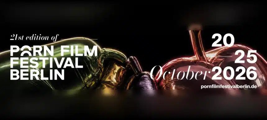 Key Visual des 21. Pornfilmfestival Berlin, 20. bis 25. Oktober 2026